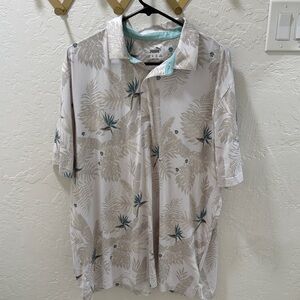 Puma Floral Polo Golf Shirt
